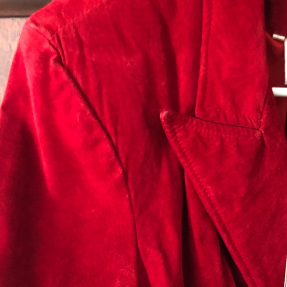 Vintage suede cropped jacket - Picture 6 of 8